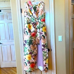 Kay Unger jumpsuit with pockets,size 16.